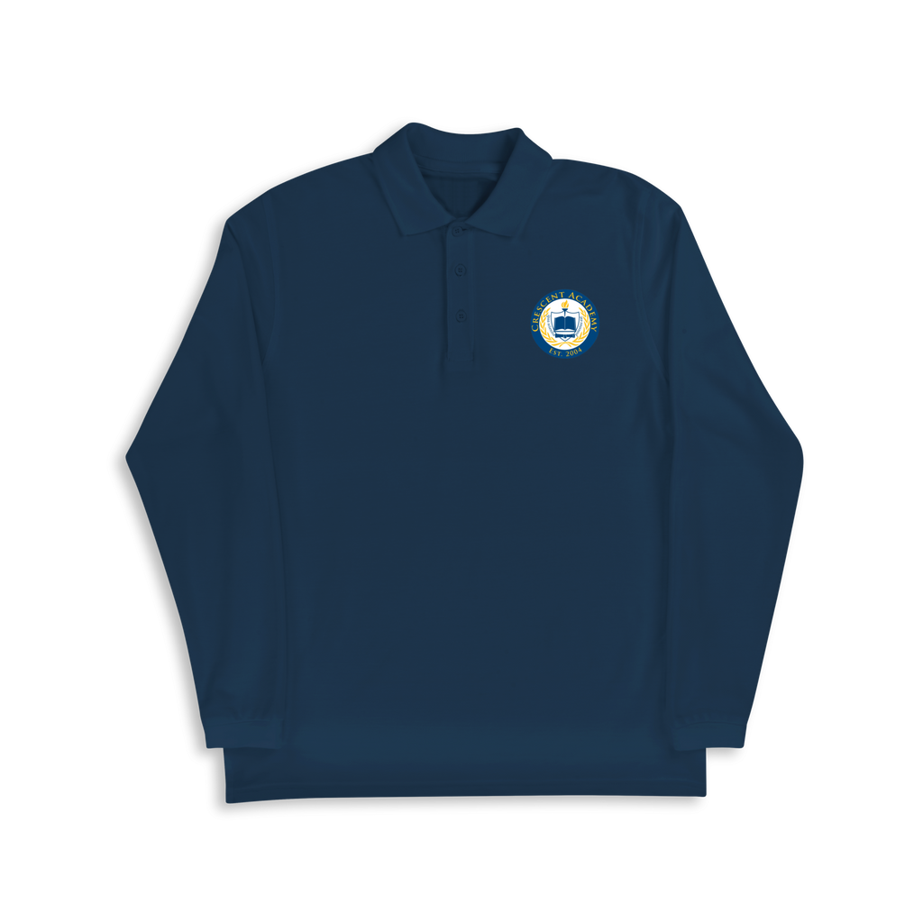 Crescent Academy Long Sleeve Polo